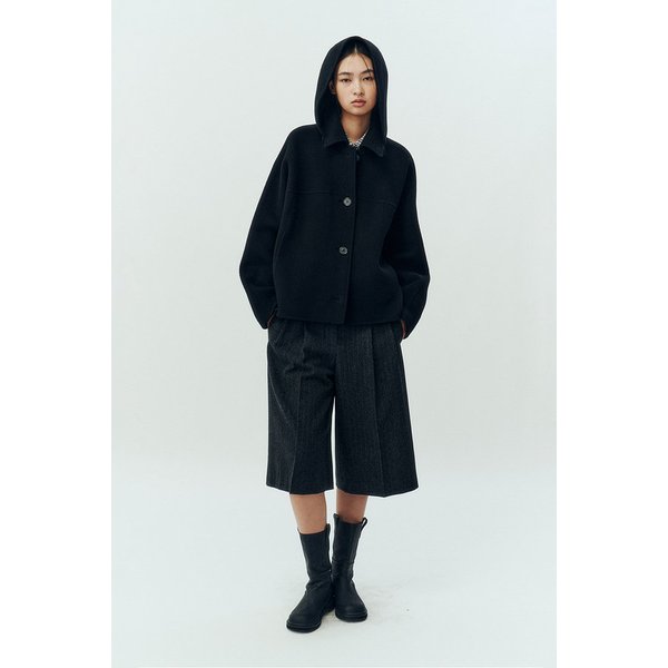 울 스트라이프 버뮤다 팬츠 9105431214087