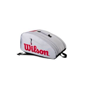 [해외] 테니스 가방 백팩 윌슨 Wilson Pickleball Super Tour Bag - Grey/Red WR8905801001