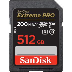 영국 샌디스크 sd카드 SanDisk 512GB Extreme PRO SDXC card RescuePRO Deluxe up to 200MB/s UH
