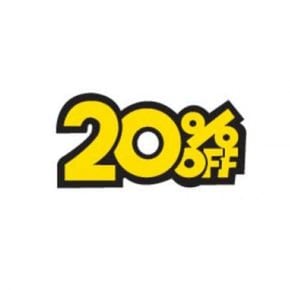 업소용 마트용품 POP카드-20 OFF 피오피 가격표시