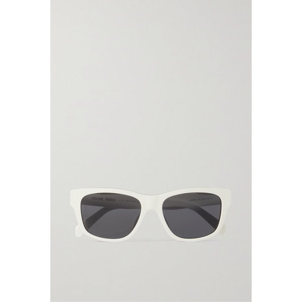 모노크롬 스퀘어 프레임 아세테이트 선글라스 아이보리 1647597302155437