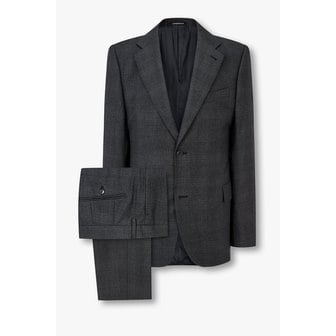 엠포리오아르마니 남성 플랩 포켓 울 싱글 수트 A515301010000