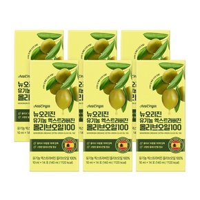 유한건강생활 유기농 엑스트라버진 올리브오일100 6박스 (총 84포)