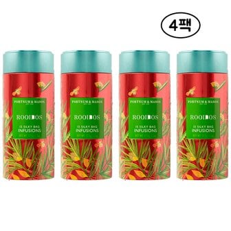  포트넘앤메이슨 루이보스 인퓨전 틴 15실키티백 37.5g 4팩