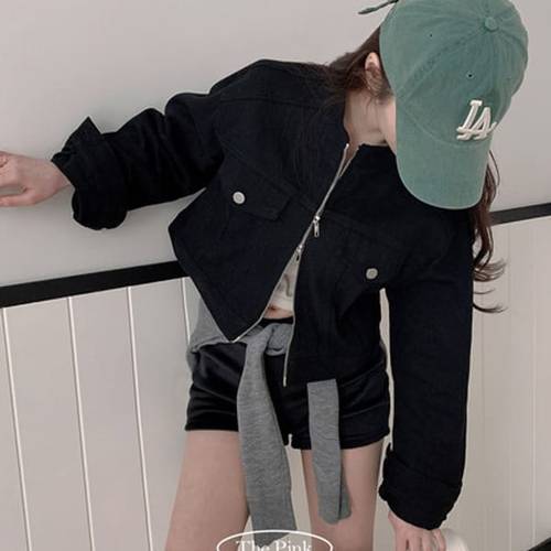 헤오 오버핏 노카라 투웨이 코튼 자켓