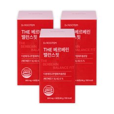 닥터루템 THE 베르베린 밸런스핏 800mg 3박스