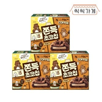 씩씩가게 쫀득초코칩 커피 200g x 3ea