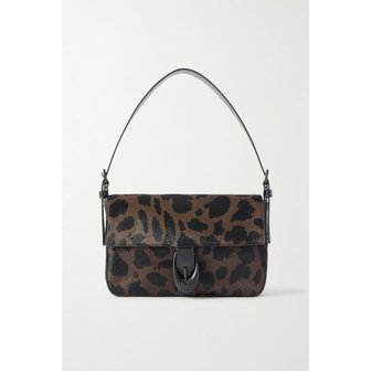 STAUD 스타우드 하를로우 버클 레오파드 프린트 소가죽 숄더백 46376663162986081