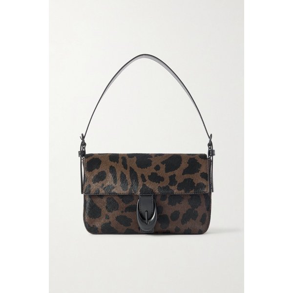 스타우드 하를로우 버클 레오파드 프린트 소가죽 숄더백 46376663162986081