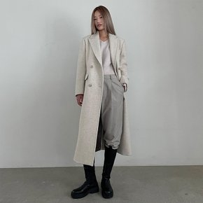 CLASSIC DOUBLE WOOL COAT CREAM