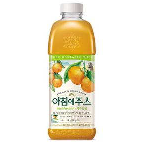 서울우유 아침에주스 제주감귤 950ml x 8입