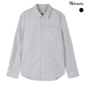 남성 옥스퍼드 스탠다드핏 패턴 셔츠(T205SH011P)