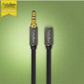 CableMate 스테레오 연장 AUX 무산소동선 0.5M