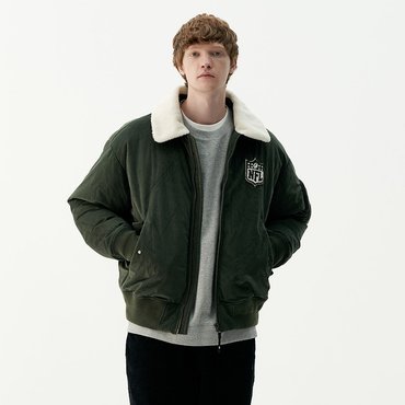 NFL 엔에프엘[72%▼]- F214UDW276 오피셜스 코듀로이 다운 KHAKI (정상가 279,000원)