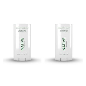 [해외직구]네이티브 데오드란트 유칼립투스 민트 75g 2팩/ Native Deodorant Eucalyptus Mint 2.65oz