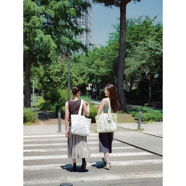 Nice Walk Today Eco Bag_White