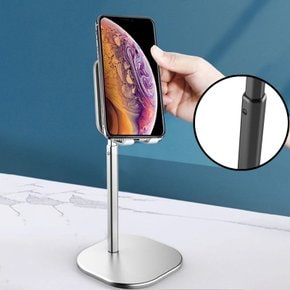 알루미늄 핸드폰 거치대 탁상용 높이조절 스탠드 휴대폰거치대 ODM-PHONEHD5