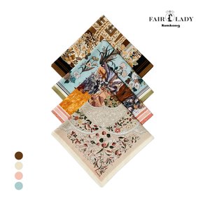 FAIR LADY 여성 면 스카프 4종 택1 SHOMS2503WFAIC