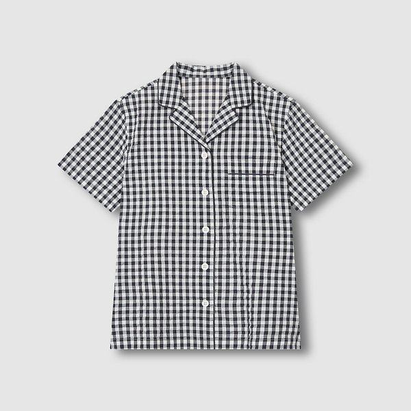 여 시어서커 5부 파자마 세트 J2162010750BD