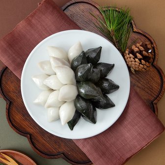 화과방 [9/12 오전11시 주문마감]해동해서 바로먹는 송편세트 1kg(500gx2팩) / 백송편+쑥송편