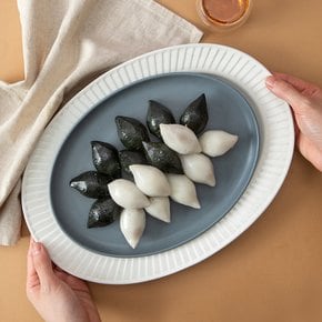 해동해서 바로먹는 송편세트 1kg(500gx2팩) / 백송편+쑥송편