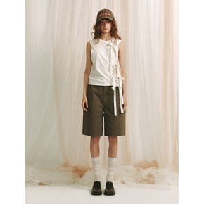 BIG POCKET SHORTS - BROWN