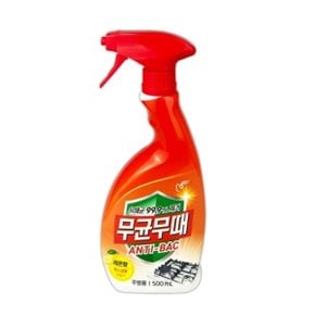 무균무때 주방 세정제 렌지 후드 기름때 제거 500ml (WD55736)