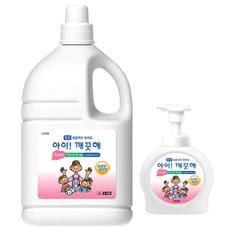 아이깨끗해 거품형 핸드솝 4L+펌프용기 490mlx1/워시