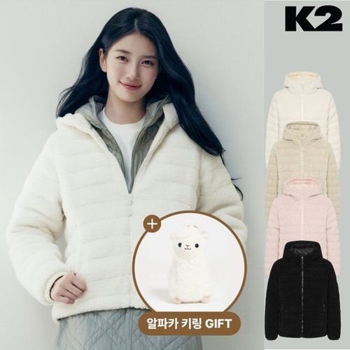 KWU26546 [수지 광고 상품] 여성 알파카 경량 구스다운 AL-PACA PARKA 카야(CAYA) 다운 W