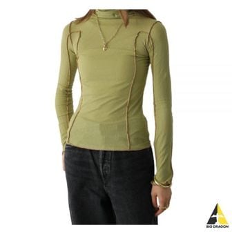 베이스레인지 Omato Turtle Neck in Sage Green (TTOT-RB-AU23) (오마토 터틀넥) 62712817