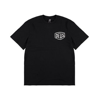 Deus ex machina [데우스엑스마키나 DEUS EX MACHINA] DMF241747C BLK 남성 반팔티