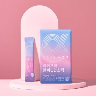 유기농마루 알파CD스틱 4g x 14포 3박스