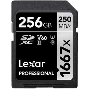 영국 렉사 sd카드 Lexar Professional 1667x 256GB SDXC UHSII Card Up To 250MB/s Read for Pho