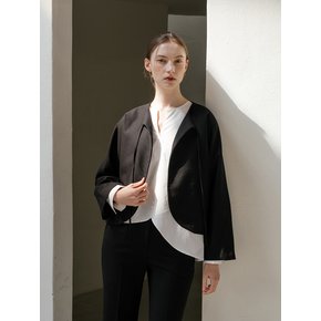 Tie Strap Black Jacket