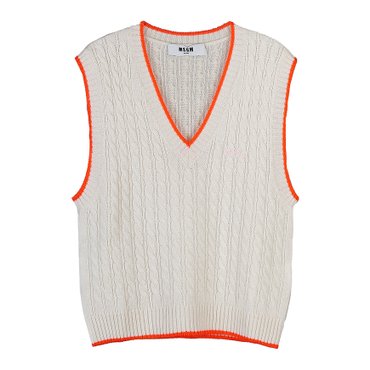 MSGM 로고 울 니트 3341MDW110 227790 02
