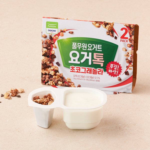 다논 요거톡 초코그래놀라129g*2