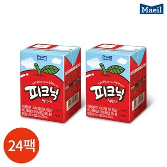  매일 피크닉 사과 200ml x 24