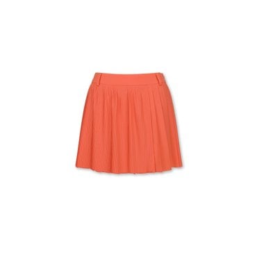 왁 골프 (WWKCM24402ORD)여성 ATHLETIC Tiered Pleats SkIrt