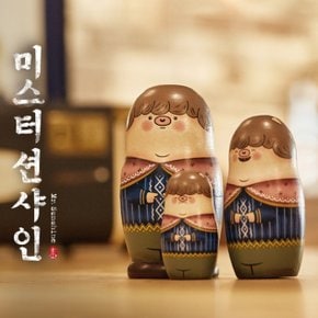 미스터선샤인 마트료시카 3단 러시아 전통 목각 인형