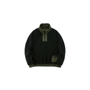 FLEECE TECH REVERSIBLE ANORAK JACKET 다크카키