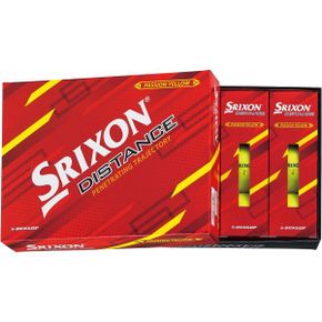 일본 던롭 골프공 Dunlop SRIXON DISTANCE9 Golf Balls 2022 Model 1 Dozen Pack of 12 White/Pa