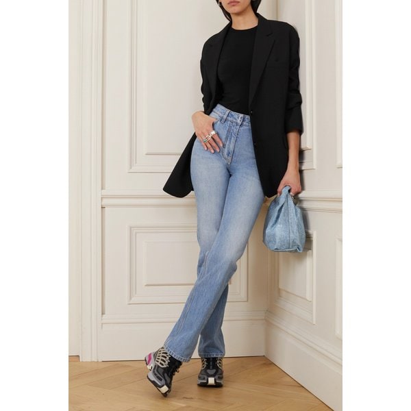 스트레치 코튼 저지 보디스 블랙 1647597303027344