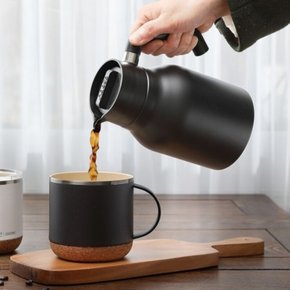 블랙 보온 보냉 핸들서버 1L