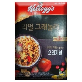 켈로그 리얼 그래놀라 400g x 3