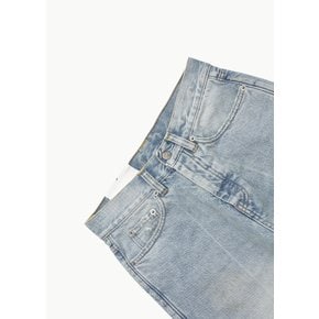 호프 24SS CRISS SHORTS IN DIRTY LIGHT BLUE