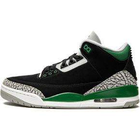 미국 나이키 복싱화 Jordan Mens Air 3 Retro 레더 Synthetic Trainers 1525347