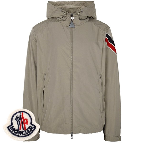 [부산점] 미세하자 몽클레어 베이지 클라우트 윈드브레이커 후드 집업 자켓 CLAUT 1A00067 54A91 208