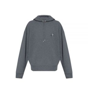 메종키츠네 24FW TONAL FOX HEAD PATCH OVERSIZE HOODIE (LM00705KM0001-H170) (