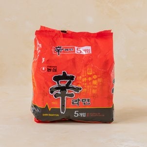 농심 신라면 5입 600g (120gx5입)