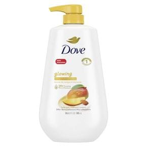 [해외직구] Dove 도브 글로잉 망고 아몬드 버터 바디 워시 905ml